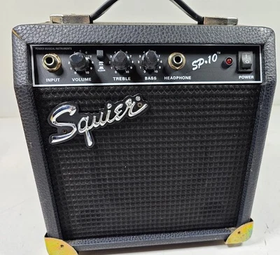 Squier SP10 Guitar Amplifier - Power On/Of Tested Only, Working - Imagem 1 de 4