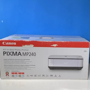 Canon PIXMA MP240  All-In-One Business Home Photo Printer - Factory Sealed - Picture 1 of 4