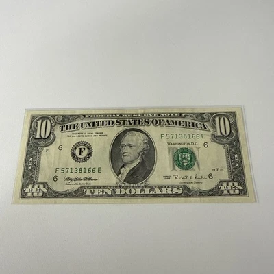 1995 10 Dollar bill - Image 1 of 4
