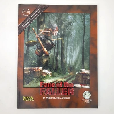 Fane of the Fallen Fantasy Adventure Frog God Games S&W OSR RPG 2010 - Image 1 of 4