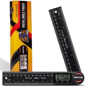 Digital Angle Finder Protractor, Angle Finder Ruler with 7inch/200mm, Angle M... - Picture 1 of 7