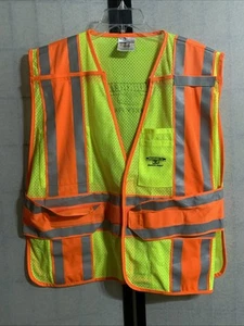 ML KISHIGO SAFEtY VEST ~ Size M-XL ~ #1166BA ~107/2015~Quikrete Cement Mixes - Picture 1 of 8