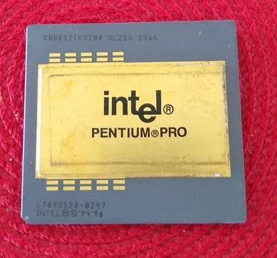 Intel Pentium Pro 200 MHz 256K SL255 KB80521EX200 CPU ✅ Rare Vintage Collectible - Image 1 of 2