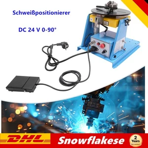 Posizionatore di saldatura girevole tavola rotante posizionatore di saldatura DC 24 V 0-90° - Foto 1 di 18