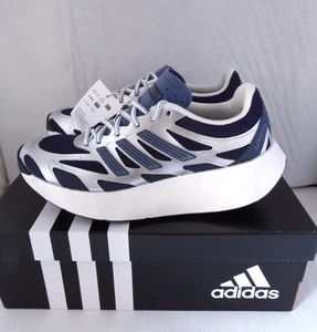 NUEVO SIN CAJA Auténtico ADIDAS ADIZERO ARUKU Marfil, Azul, Plata Correr Hombres 8M Mujeres 9M - Imagen 1 de 12