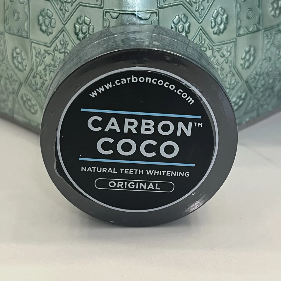 Polvo de carbón activado blanqueador de dientes natural Carbon Coco NUEVO Foto 1 de 3
