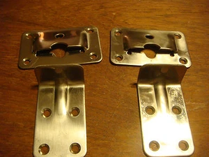 Removeable TABLE BRACKETS Stainless NOS Cockpit Lot of 25 Wholesale NEW - Picture 1 of 5