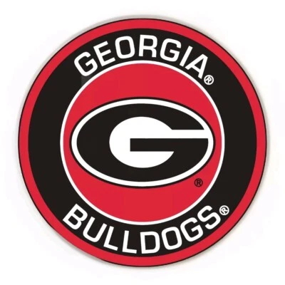 Imán de refrigerador laminado troquelado Georgia Bulldogs Foto 1 de 2