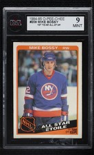 1984-85 O-Pee-Chee Mike Bossy #209 KSA 9 MINT HOF