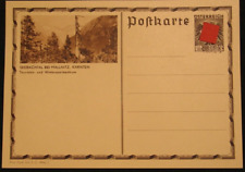 3. Reich, Österreich, Ostmark, Bildpostkarte Seebachtal , Hakenkreuzüberdruck !