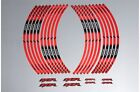Red Wheel Inner Rims Stickers 17'' Model '' ZX-6R ''
