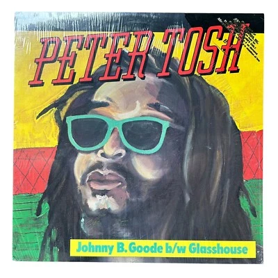Peter Tosh - Johnny B Goode (Long Version) (VG+++) Promo 12" Vinyl LP 1983 EMI - Image 1 of 4