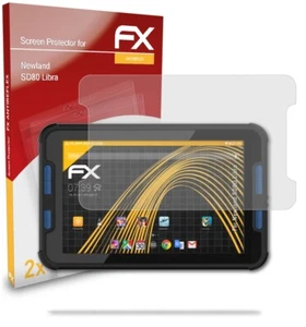 atFoliX 2x Screen Protection Film for Newland SD80 Libra matt&shockproof - Bild 1 von 8