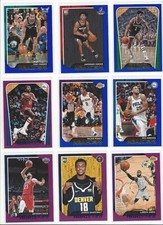 2018-19 PANINI HOOPS PARALLEL's - BLUE - PURPLE - WINTER (RC's, STARS) - U-PICK!
