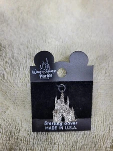 DISNEY 3-D LG. CASTILLO DE CENICIENTA PLATA ESTERLINA .925 COLGANTE ENCANTO *NUEVO* PANDORA - Imagen 1 de 2