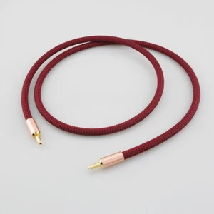 Cable de salida de CC HI-End Audiophile 4N OFC plateado 2.1 2.5 cable de fuente de alimentación - Imagen 1 de 9