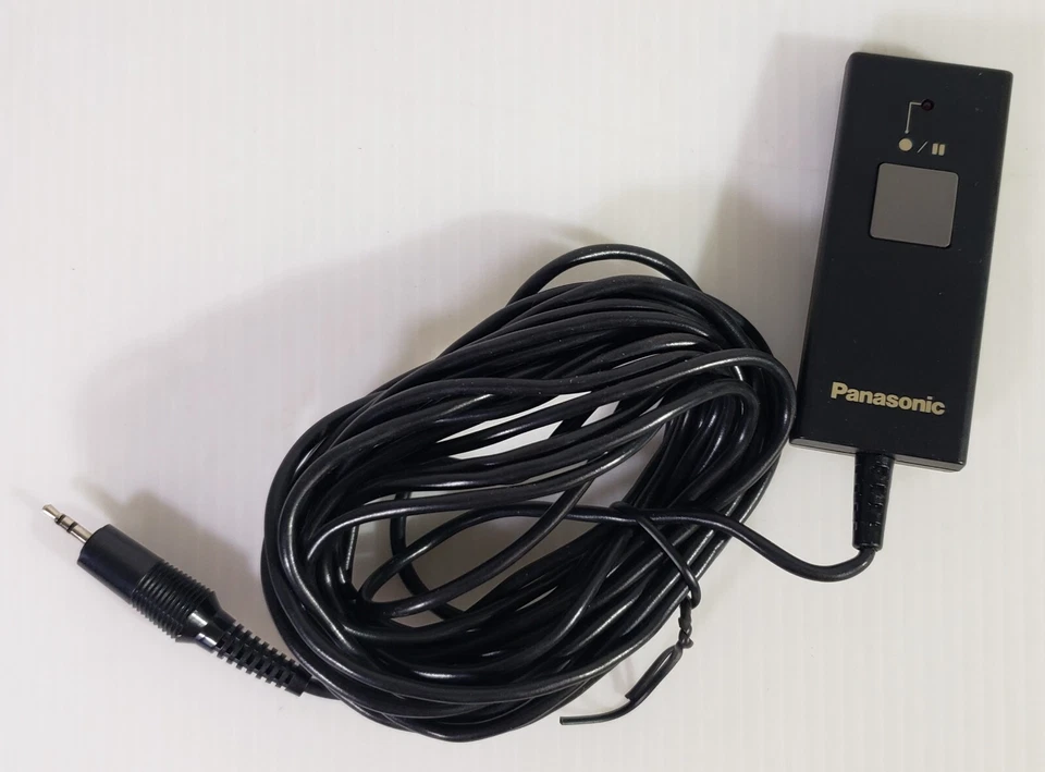 Vintage Panasonic Pause Remote Control Unit Video Camera VW-RM1E UNTESTED  - Image 1 of 3