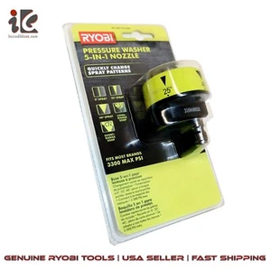 RYOBI RY31RN01 5-in-1 3,300 PSI Gas and Electric Pressure Washer Nozzle 5-spray - Picture 1 of 5