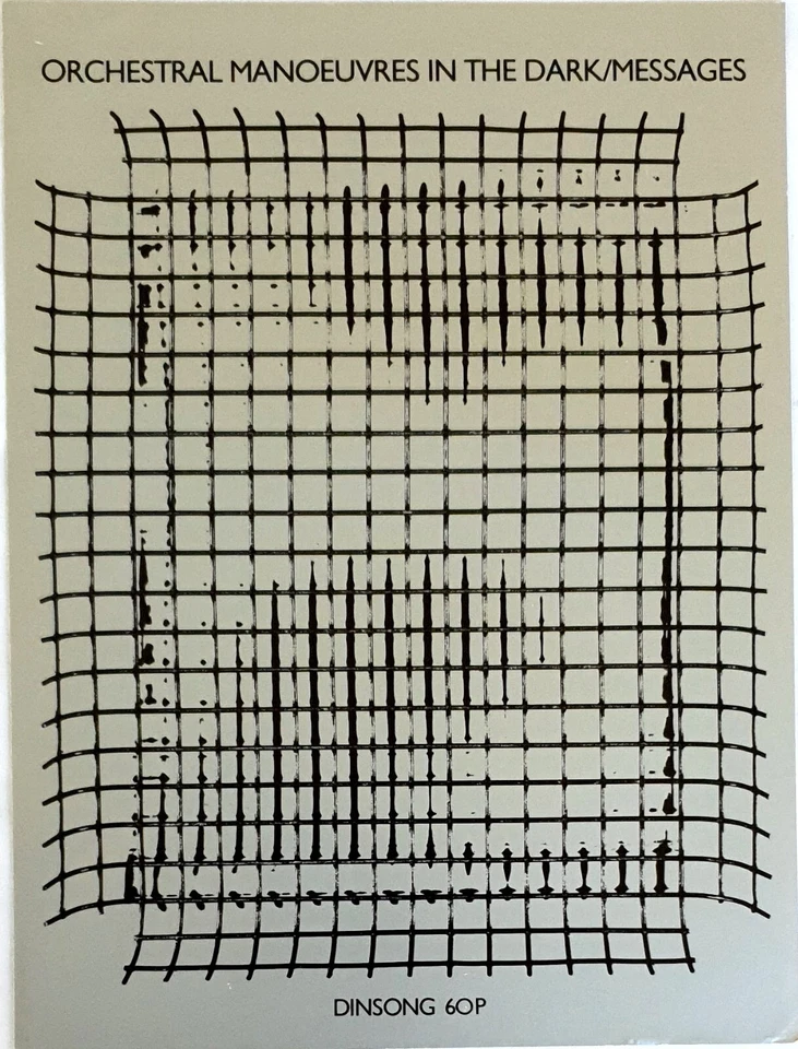 Maniobras orquestales en la oscuridad (OMD)-Mensajes-1980 partituras originales del Reino Unido-¡RARAS! Foto 1 de 1