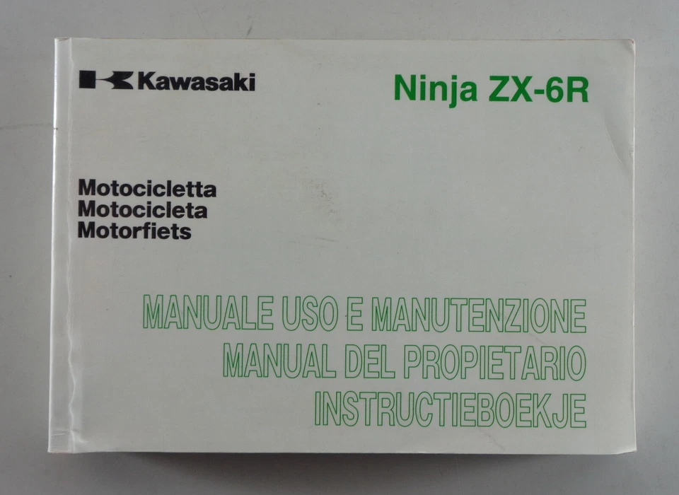 Manual Kawasaki ZX - 6R Ninja von 2006 IT / ES / NL - Bild 1 von 1