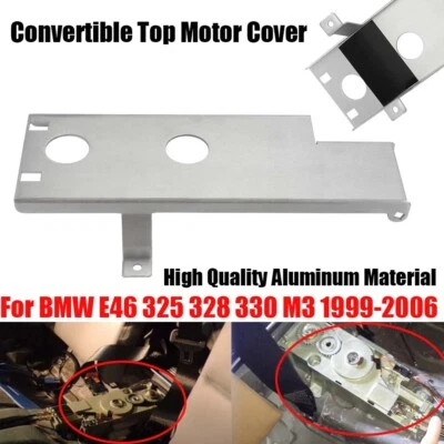 For BMW E46 325 328 330 M3 Convertible Top Motor Cover E46 1999-2006 Aluminum - Image 1 of 4
