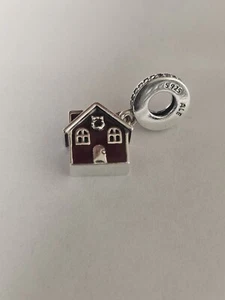 AUTHENTIC PANDORA COZY CHRISTMAS HOUSE DANGLE CHARM (RETIRED) #797517EN27 - Picture 1 of 5
