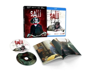 Saw (4K UltraHD + Blu-Ray) Limited Ed 3D Lenticular Hardcase Numbered - SEALED - Picture 1 of 1
