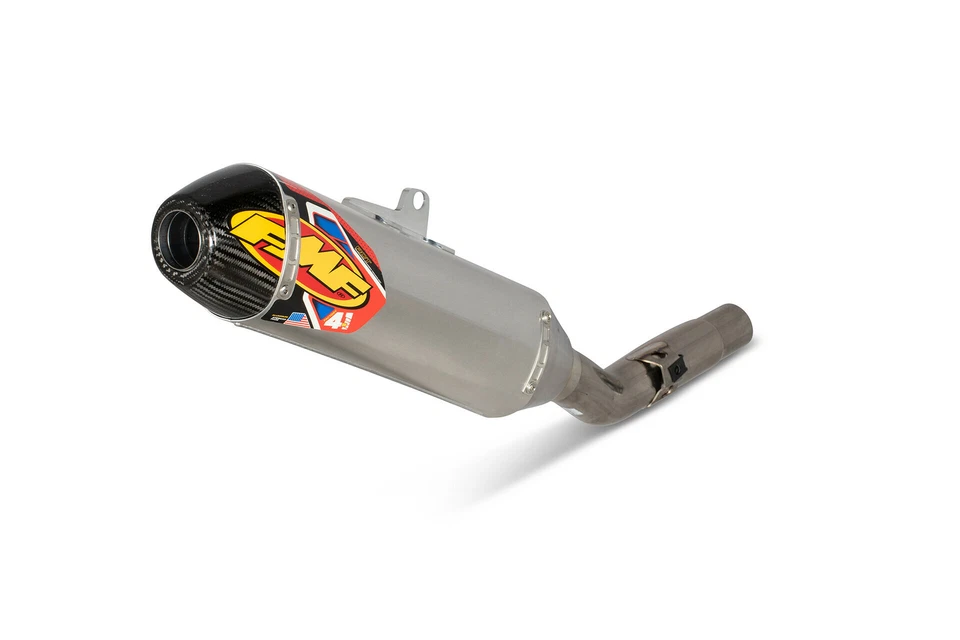 FMF HONDA CRF250R/RX 22-24 FACTORY 4.1 RCT ALUMINUM SLIP ON MUFFLER CARBON CAP - Image 1 of 1