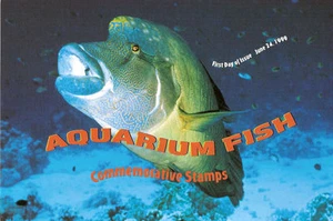 #3317-20 FD Program 33c Aquarium Fish w/ FDC - Picture 1 of 1