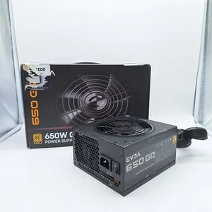 EVGA 210-GQ-0650-V1 650 GQ, 80+GOLD 650W Semi Modular Power Supply -NOT WORKING- - Afbeelding 1 van 6