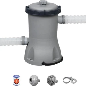 BESTWAY FLOWCLEAR Filter Pump 330/530/800/1500 gallon Above Ground Swimming Pool - Picture 1 of 7