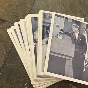 1964 Topps John F. Kennedy Trading Cards Lot Of 52 Of 77 - Picture 1 of 24