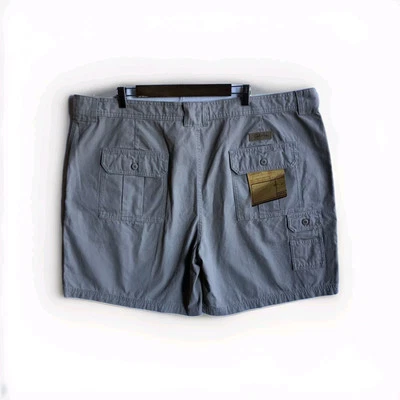 Nuevos Pantalones Cortos Cabelas Vintage 6 Bolsillos Senderista 7" Talla 46 Gris Bolsillo Carga Nuevos con Etiquetas Foto 1 de 4