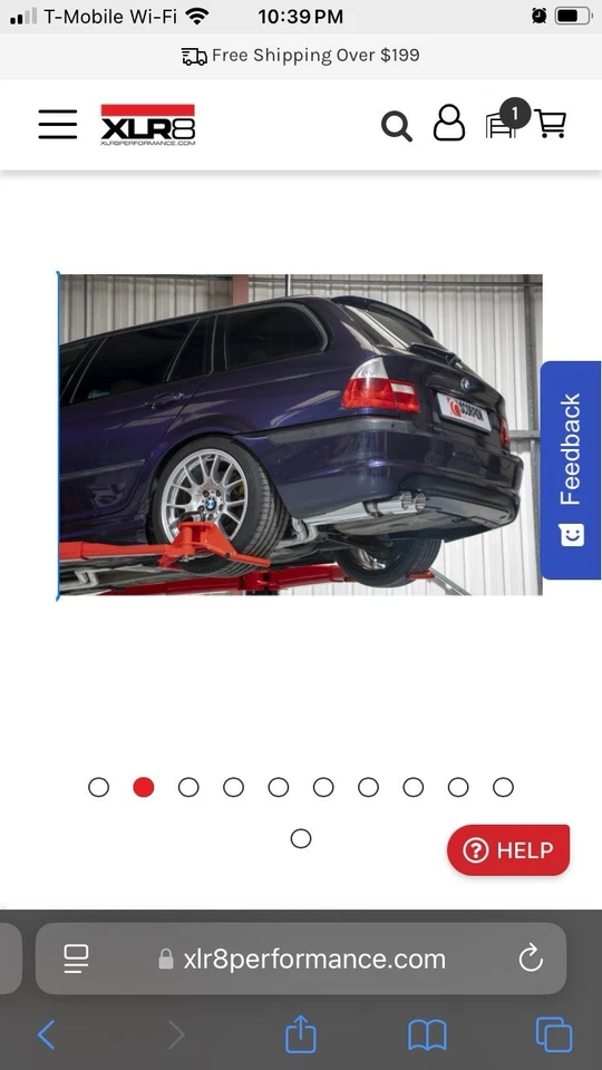 2004 Bmw 330 Ci 排气系统套件 catback — 第 1/3 张图片