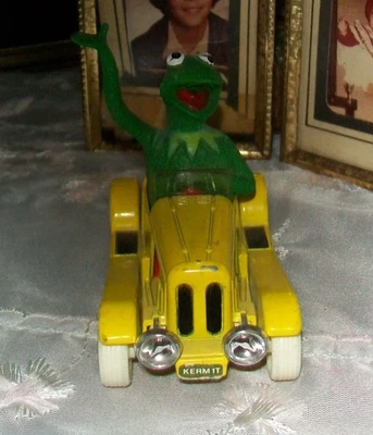 1979 Corgi Kermit the Frog Car Waving Jim Henson Muppets Vintage Diecast 3.5” - Image 1 of 4
