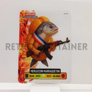LAMINCARD ITALIAN BRAINROT DIRAMIX Cards 2025 - 81 Merluzzini Marraquetini - Picture 1 of 1
