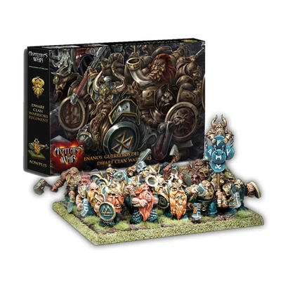 Avatars of War Dwarf Clan Warriors aowpl15 28 мм гномы 28 мм - Изображение 1 из 3