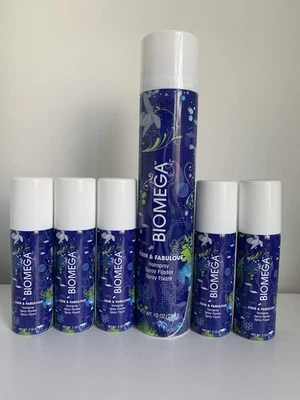 Aquage Biomega Firm & Fabulous Hairspray 10 OZ + 2 Oz Lot STRONG HOLD HAIR SPRAY - Image 1 of 3