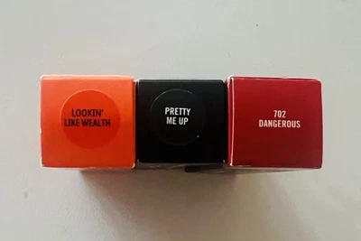 LOT OF 3 MAC LIPSTICK FULL SIZE NEW IN BOX - Image 1 of 4