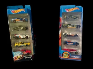 2 X 2015 HOT WHEELS 5 PACK GIFT RACE AGE, TRACK STARS - Bild 1 von 3