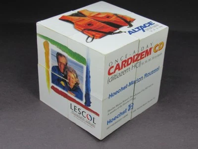 Rare Magic Puzzle Fidget Cube Altace Cardizem Drug Rep Pharmaceutical Promo - Bild 1 von 4