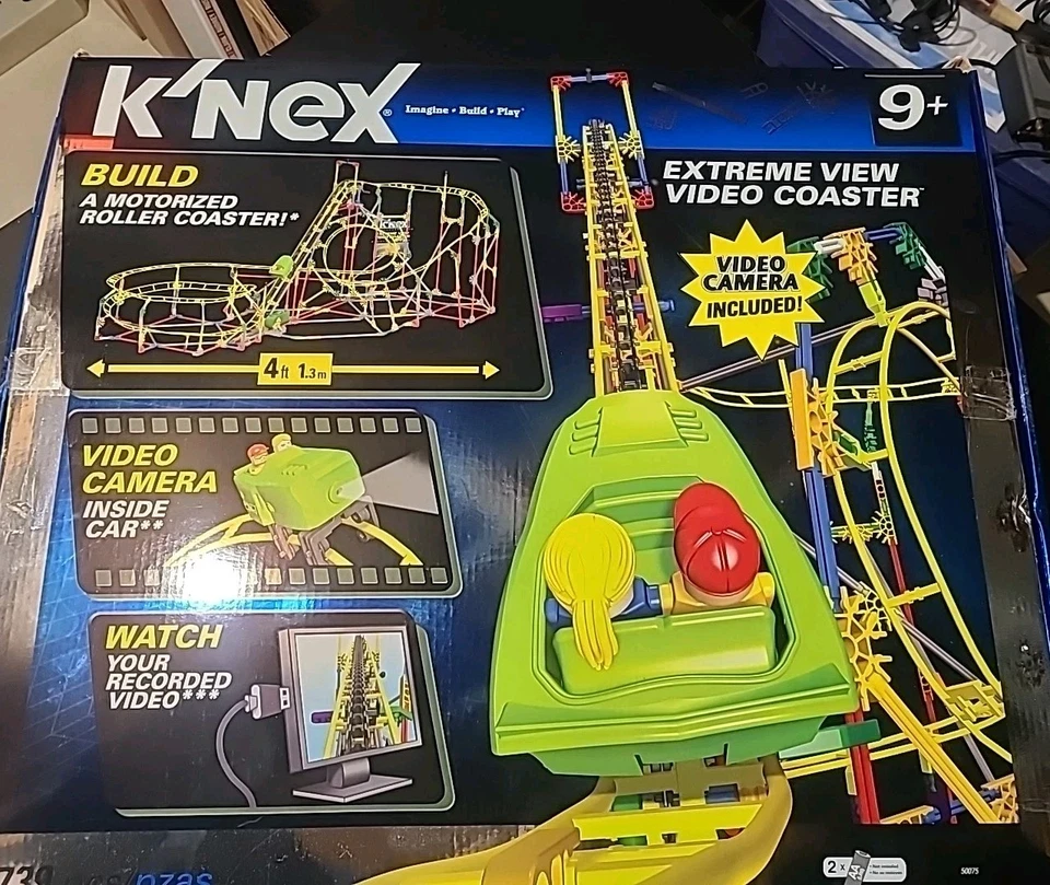 K’NEX Extreme View Video Coaster 2009 Hot Shot 50075 Pre-Owned - Image 1 of 1