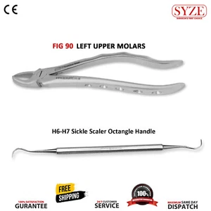Zahnextraktionszange Set Dental Chirurgische Luxationsinstrumente Oralchirurgie - Bild 1 von 8