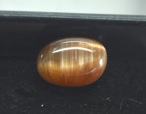 6.3 CT NATURAL CERTIFIED RARE CHRSOBERYL CATS EYE LOOSE GEMSTONE FOR JEWELRY C13 - Picture 1 of 4