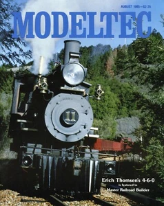 MODELTEC V 2 N 4 August 1985 Erich Thomsen's 4-6-0 - Picture 1 of 1
