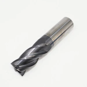 1Pcs HRC45 20mm-100L 4 Flute CNC Carbide End Mill Cutter Drill Bit For Steel - Picture 1 of 6