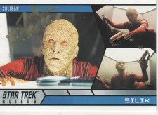 JOHN FLECK SIGNED 2014 RITTENHOUSE "STAR TREK" ALIENS #64 - SILIK