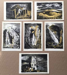 6x John Piper original lithographs 1944 - Picture 1 of 5