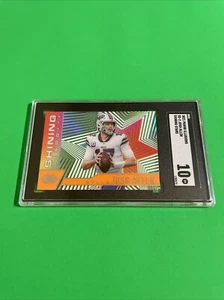 2021 Panini Illusions Shining Stars Josh Allen #SS-2 SGC 10!! - Picture 1 of 4