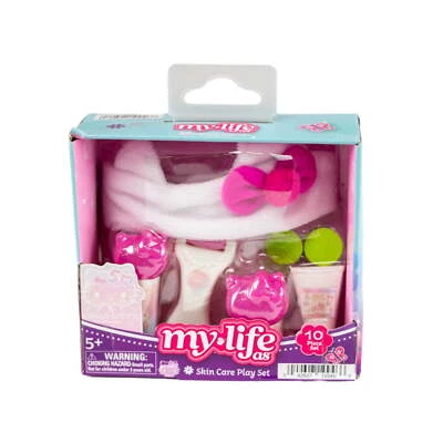 My Life As Hello Kitty Spa Juego de 10 piezas para Muñeca de 18" Juego 50 Aniversario🆕 Foto 1 de 4